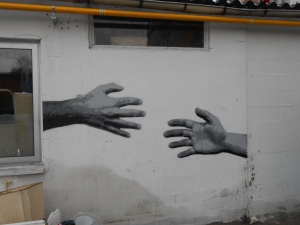 ENDER, Le street art rend hommage à l'Abbé Pierre, Neuilly Emmaüs Avenir, janvier 2013